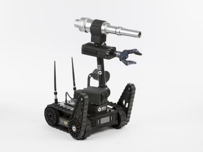 Cameleon LG E French Tracked Unmanned Ground Vehicle (UGV) (B)